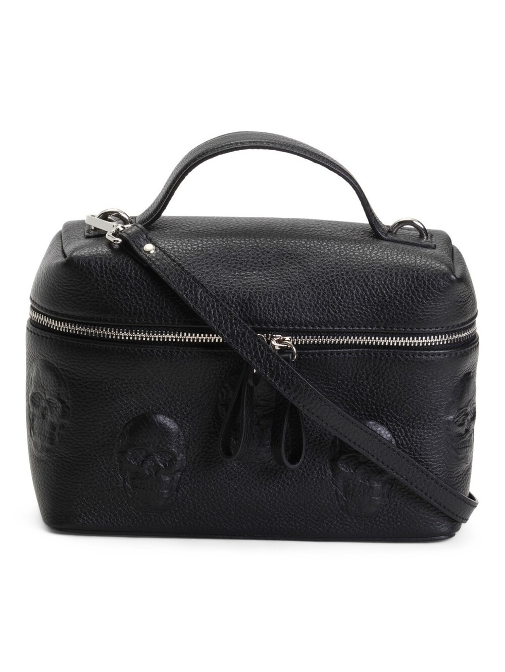 NEW IO Pelle Skull Vanity Handbag